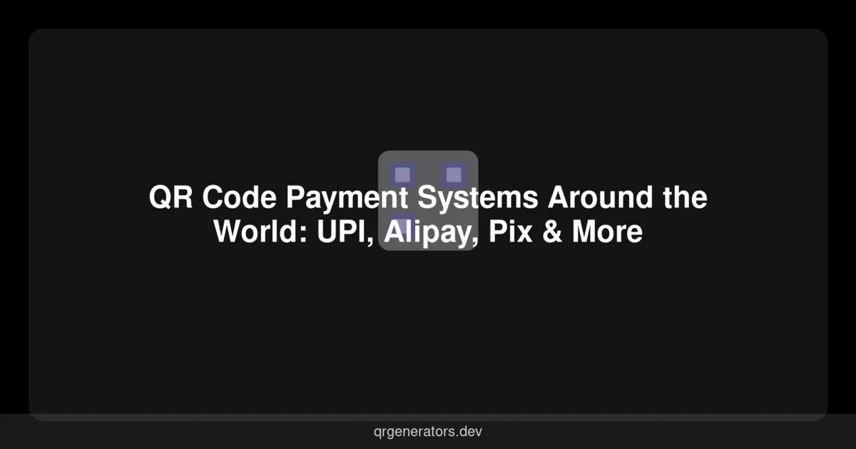 Sistemas de Pago con Código QR en el Mundo: UPI, Alipay, Pix y Más