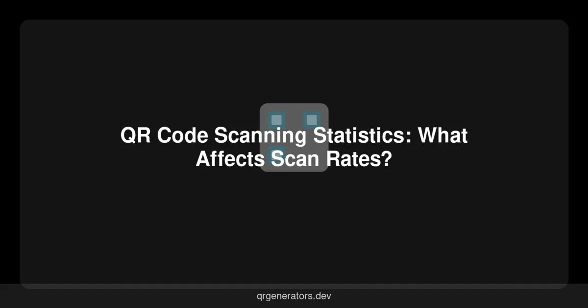 Estadísticas de Escaneo de Códigos QR: ¿Qué Afecta las Tasas de Escaneo?